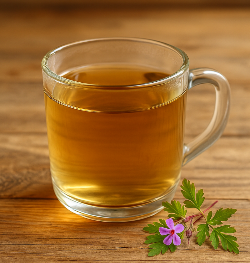 Robertskruidthee recept