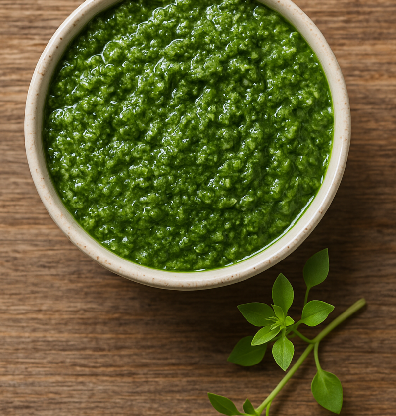 Vogelmuur-pesto recept