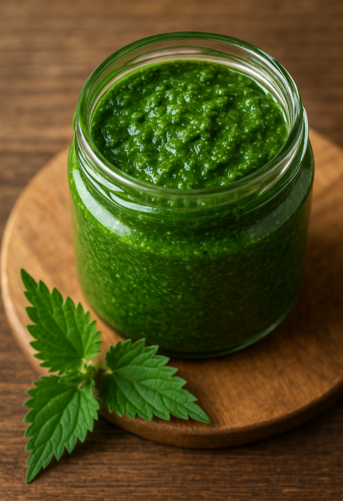 Brandnetel-pesto recept