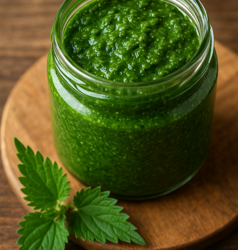 Brandnetel-pesto recept