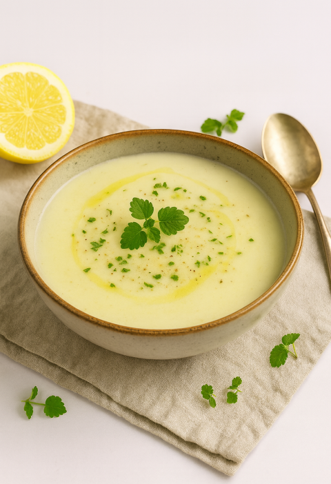Citroenroomsoep met Hondsdraf recept
