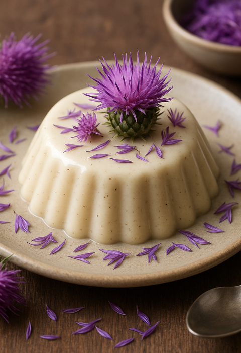 Distelbloesem Panna Cotta recept