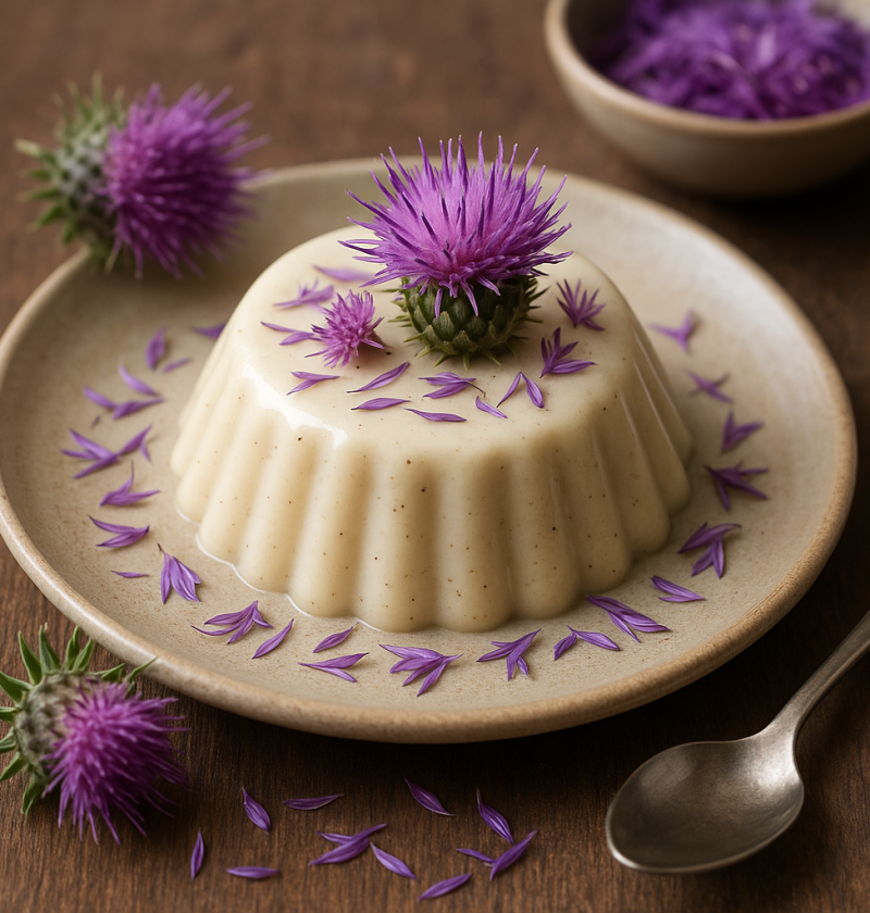 Distelbloesem Panna Cotta recept