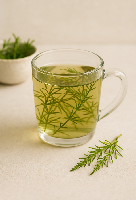 Heermoes Mineralen Thee recept