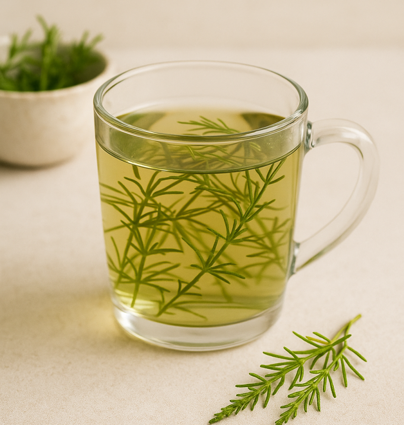 Heermoes Mineralen Thee recept