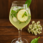 Klaverzuring Lemon Vodka SourZuring & Vlierbloesem Spritz (cocktail)