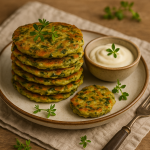 Zuring & Aardappel Rösti met Lente-ui