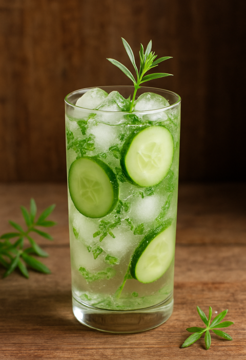 Kleefkruid & Komkommer Cocktail