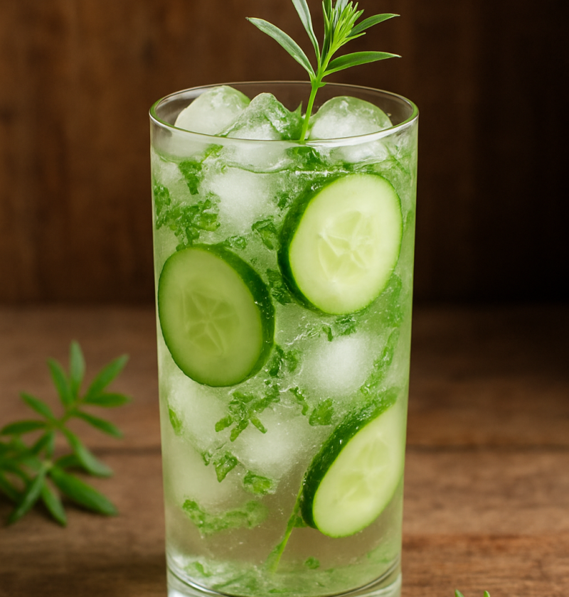 Kleefkruid & Komkommer Cocktail