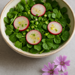 Kleine veldkers salade