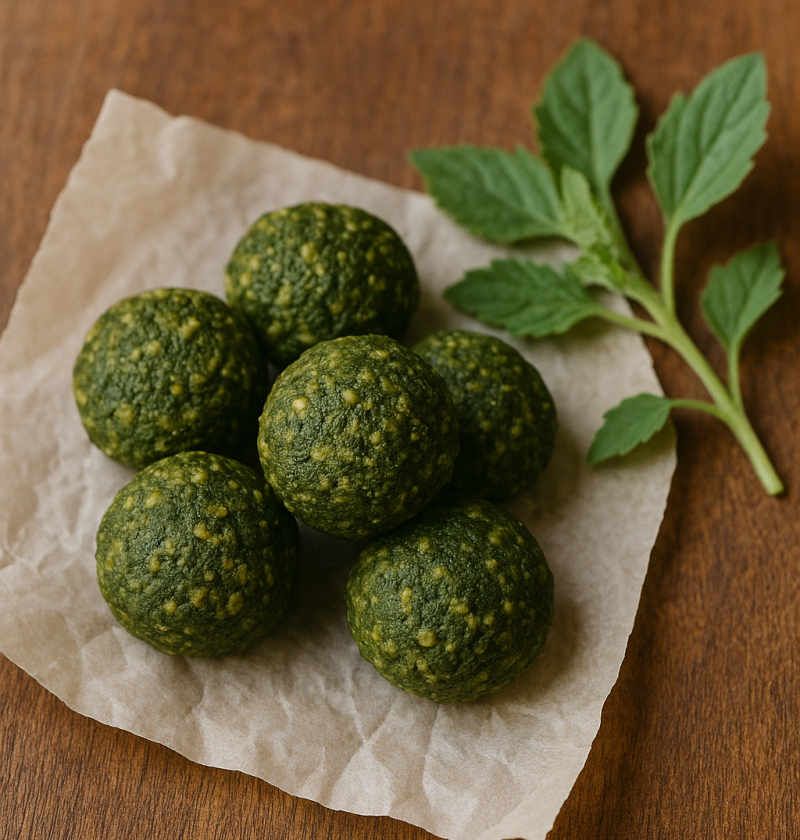 Melganzenvoet snackballetjes recept