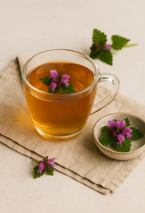 Paarse Dovenetel Bloementhee recept