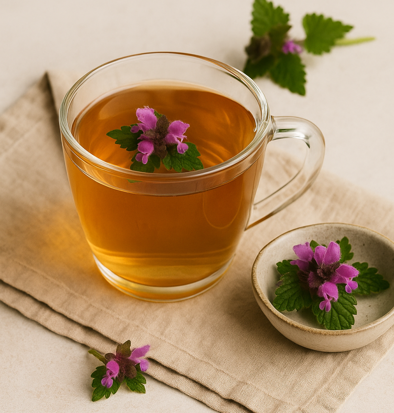 Paarse Dovenetel Bloementhee recept