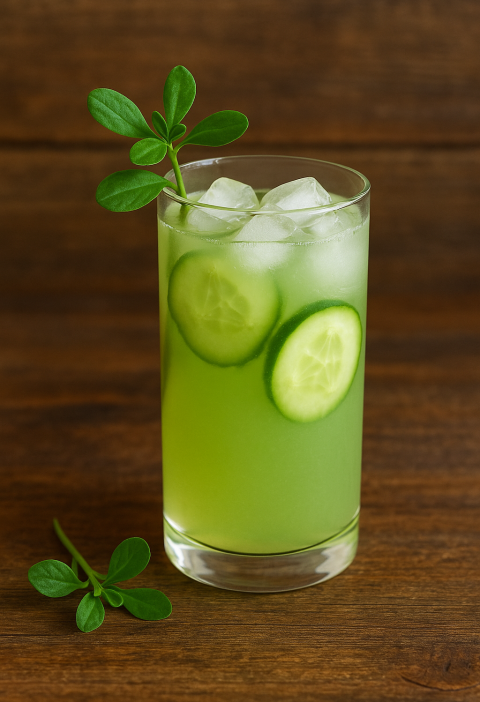 Postelein Gin Garden cocktail