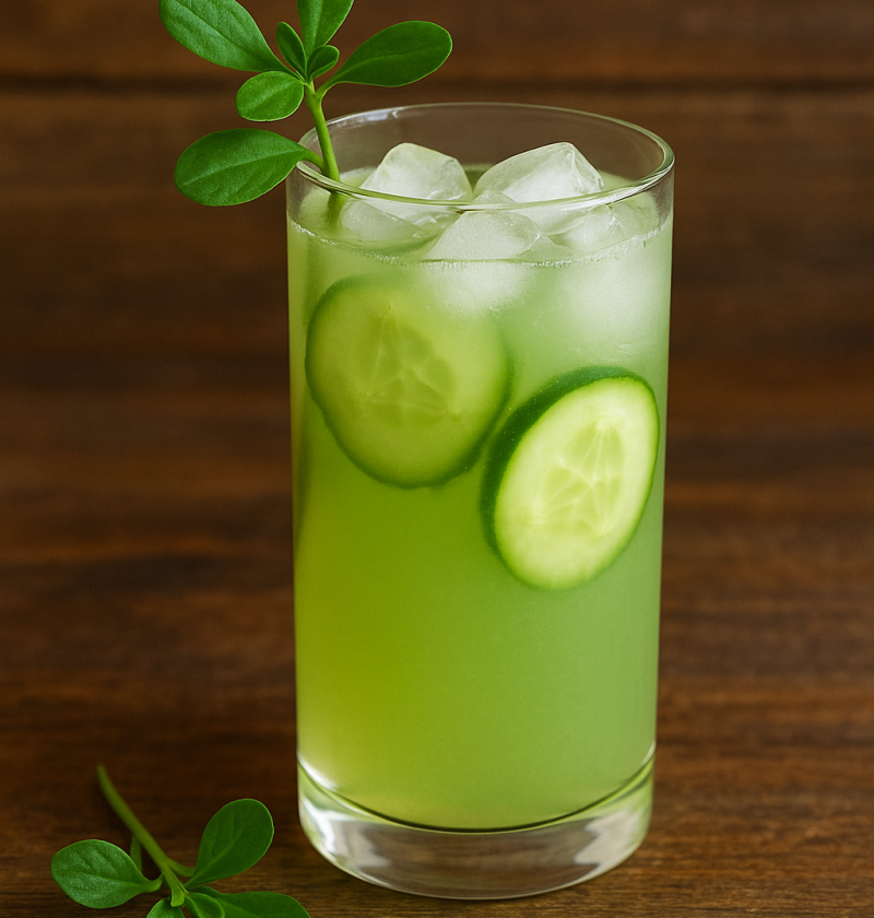 Postelein Gin Garden cocktail