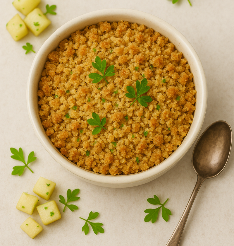 Robertskruid Appel Crumble