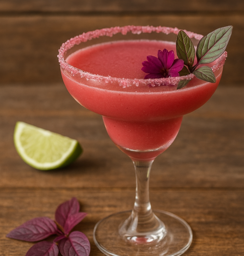 Varkenskruid Margarita cocktail