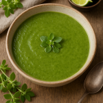 Paardenbloemblad-soep