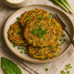 Kleefkruid Groentepannenkoekjes