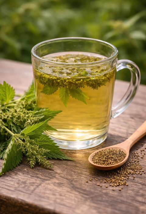 Brandnetelzaad energie-thee