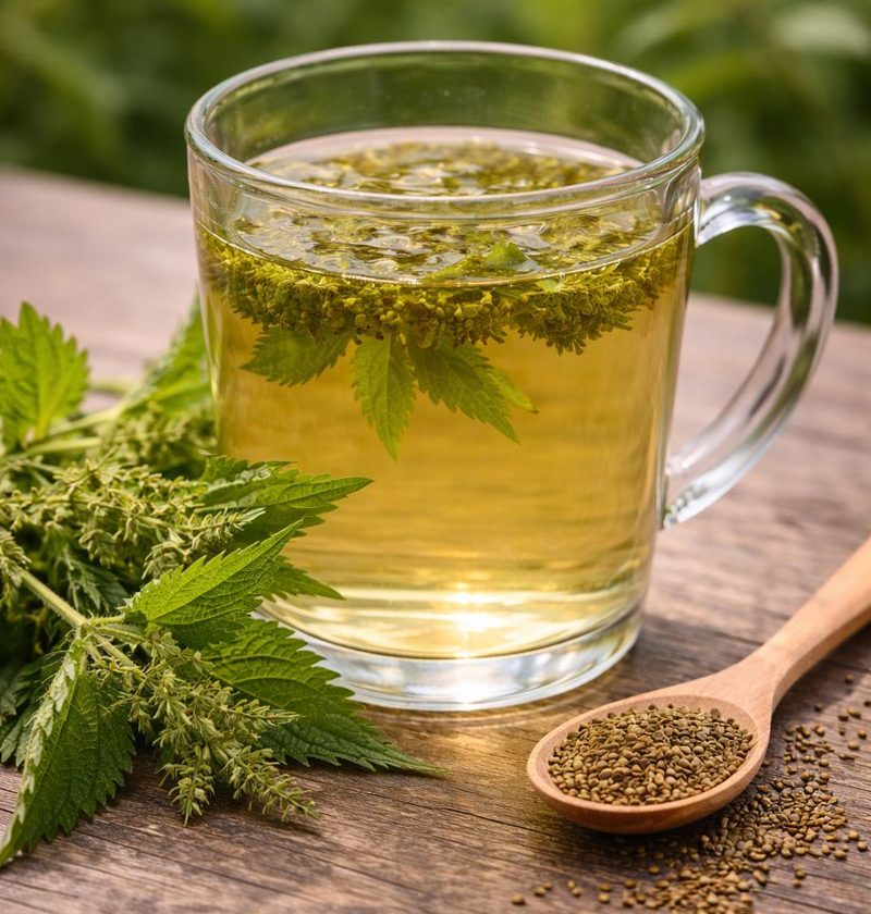 Brandnetelzaad energie-thee