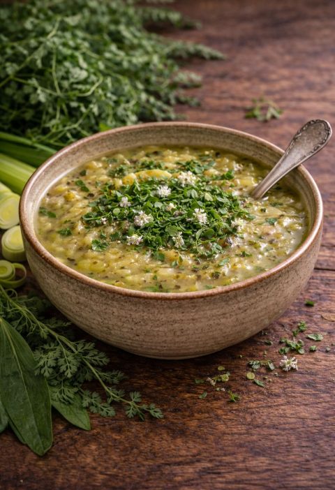 Duizendblad–preisoep