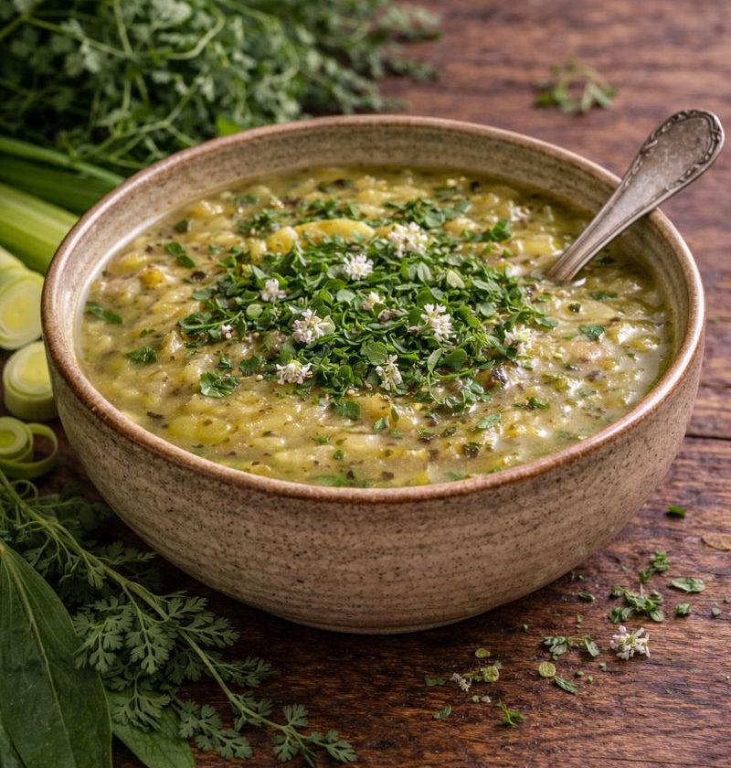 Duizendblad–preisoep