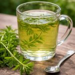 Rode klaver–wortelsoep