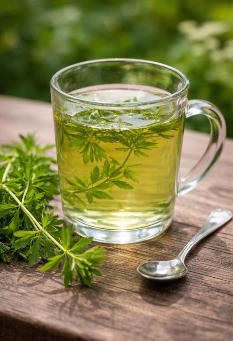 Kleefkruid-reinigende lentethee
