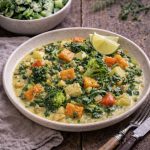 Postelein–aardappelgratin met oude kaas