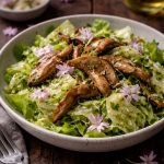 Biggenkruid–ricottasalade met citroen