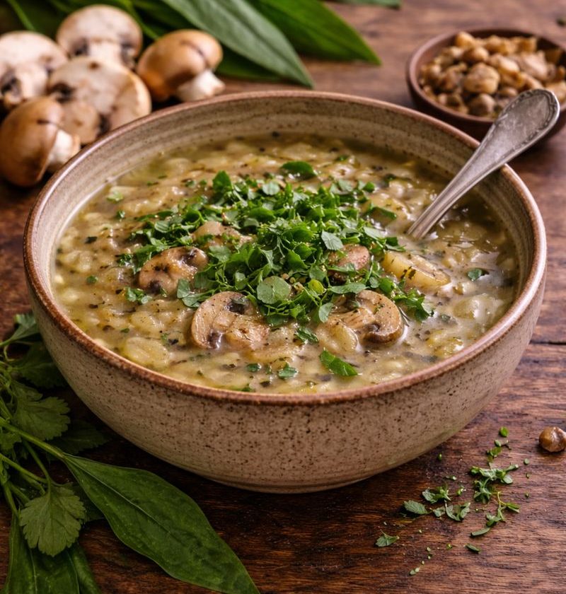 Robertskruid-uiensoep