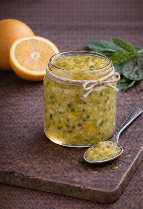 Sinaasappel–zuringmarmelade