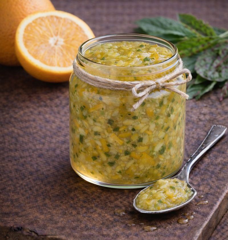 Sinaasappel–zuringmarmelade