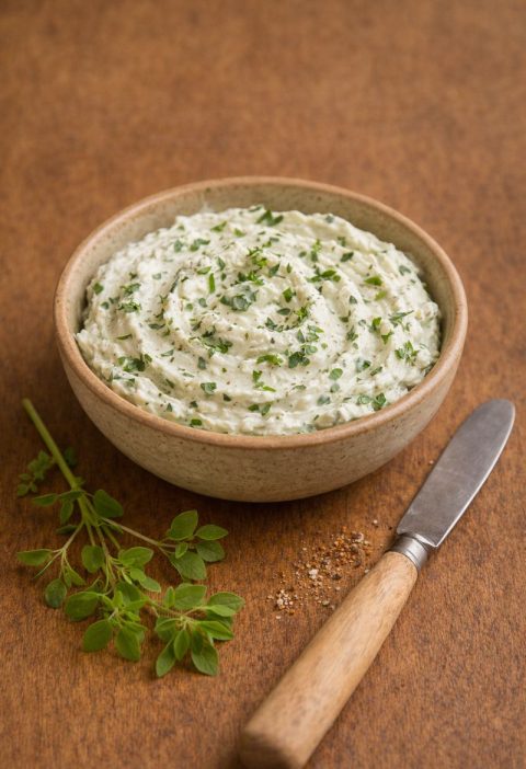 Vogelmuur-roomkaas spread