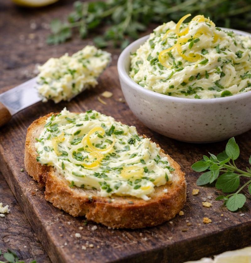 Vogelmuur–citroenboter voor toast