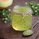 Melganzenvoet–druivenconfituur met pijnboompit