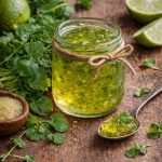 Citroenmelisse–perzikjam