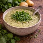 Rode klaver–wortelsoep