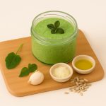 Paarse dovennetel-roomspread