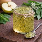 Appel-kaneeljam met vogelmuur