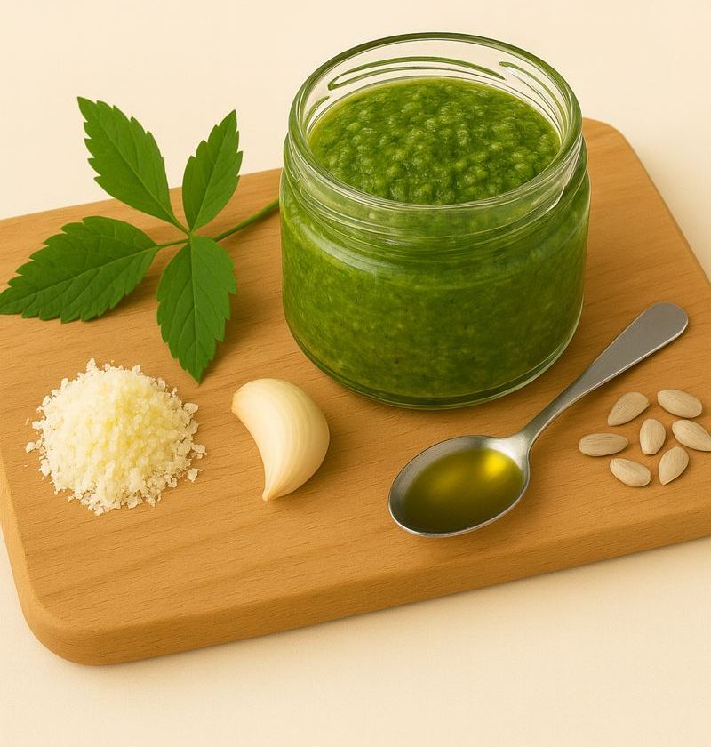 zevenblad pesto