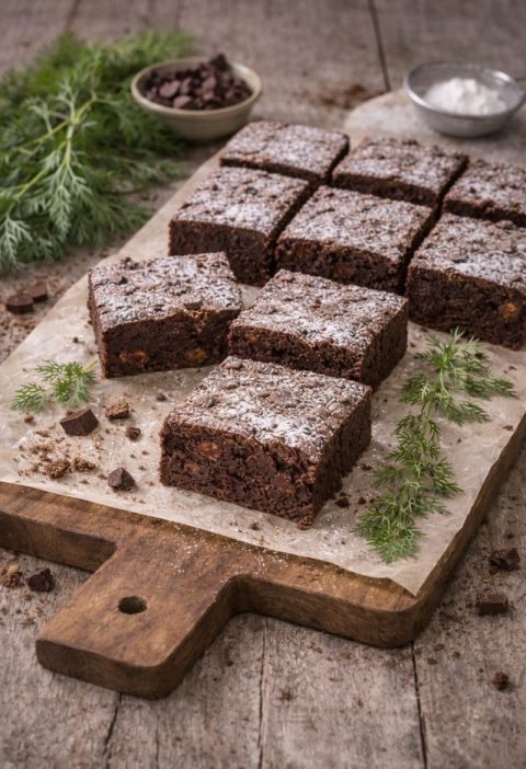 Bijvoet–chocolade brownie