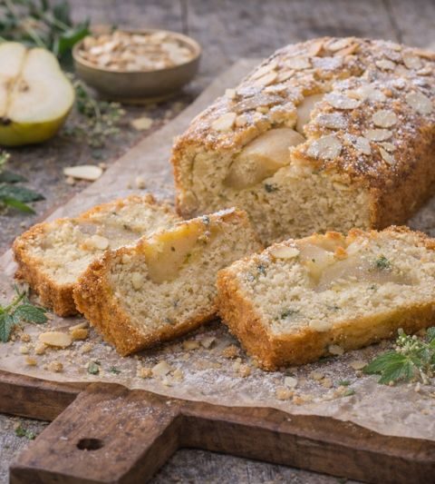 Bijvoet–peer amandelcake