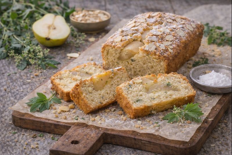 Bijvoet–peer amandelcake