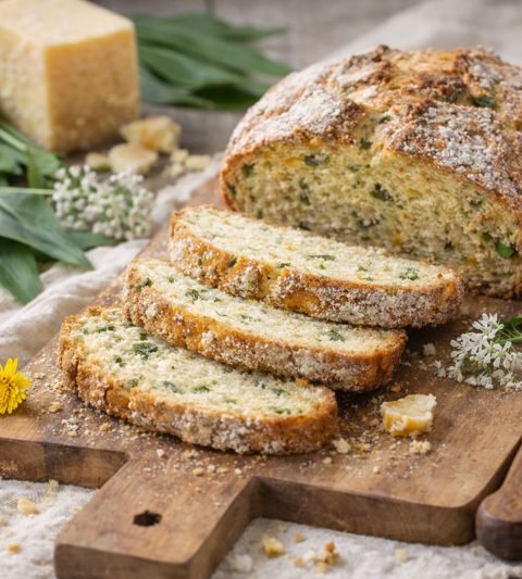 Daslook–oudekaas sodabread