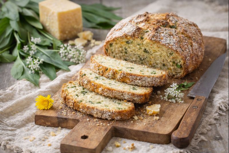 Daslook–oudekaas sodabread