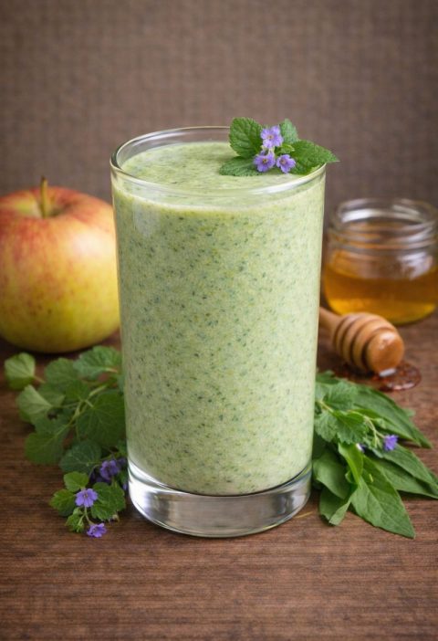 Hondsdraf – appel – honing smoothie