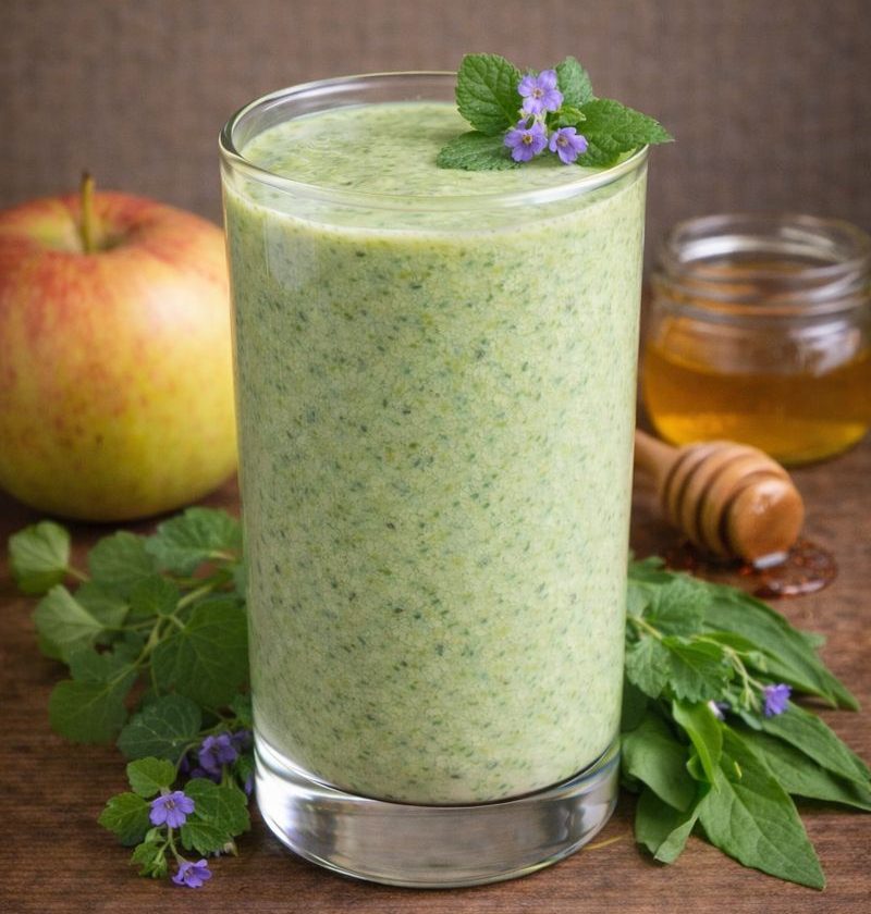 Hondsdraf – appel – honing smoothie