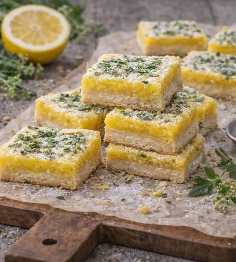 Melganzenvoet–citroen shortbread